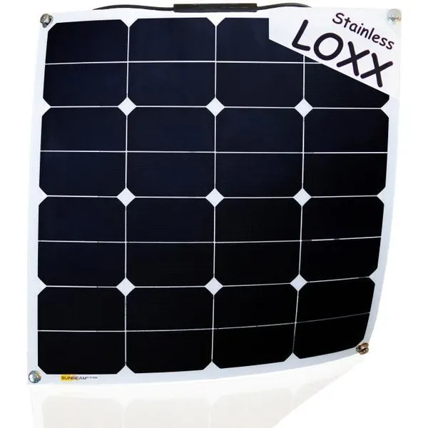SUNBEAMsystem 54W TOUGH QuickFix fleksibelt og flushmontert solcellepanel