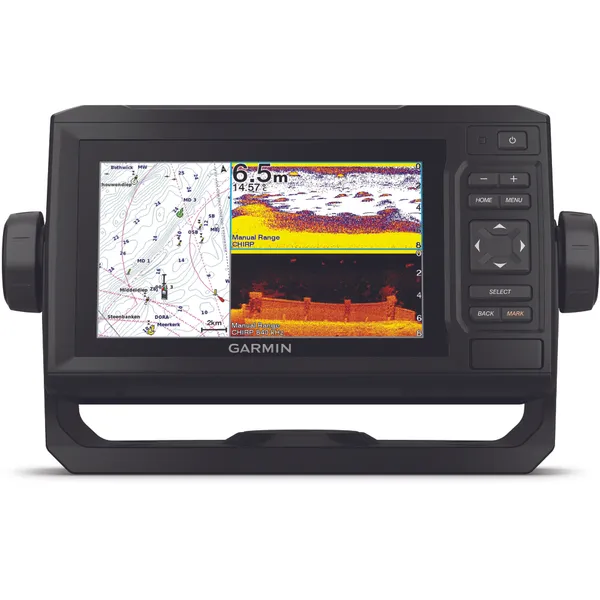 Garmin ECHOMAP UHD 62cv 6" kartplotter med ekkolodd