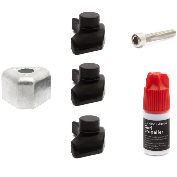 Sinkanode for Gori Flex 3-bladet 22"-26" drev/aksel (med stoppere)