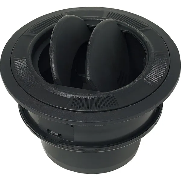 Luftutslipp 60mm stengbar