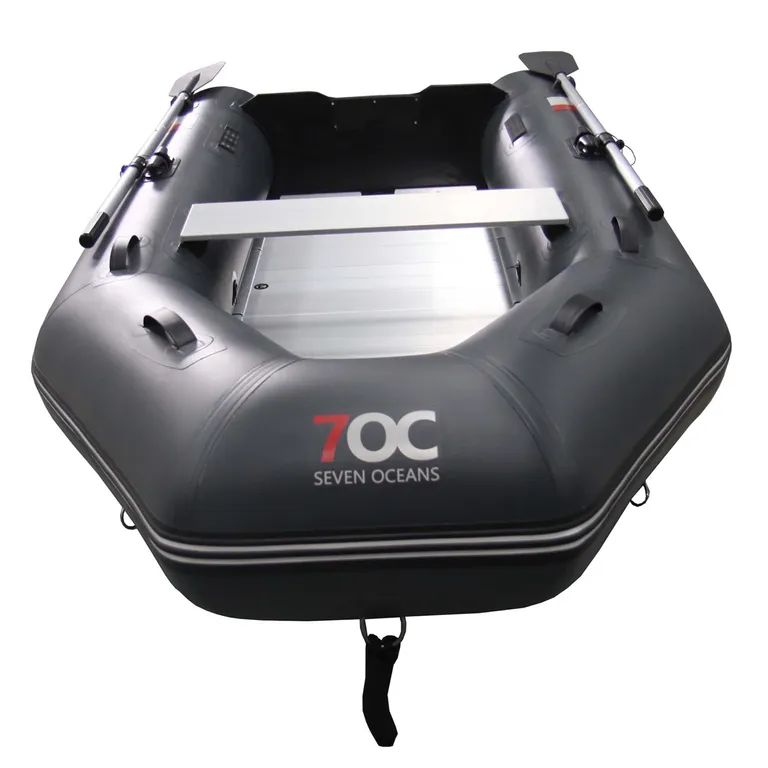 7OC Gummibåt 280cm Aludeck Grå