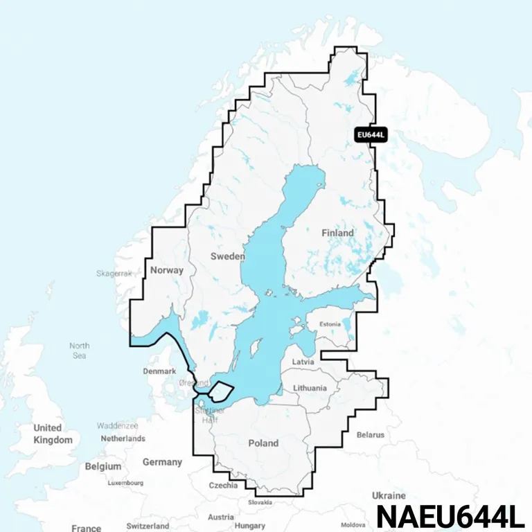 Navionics+ Large sjøkart
