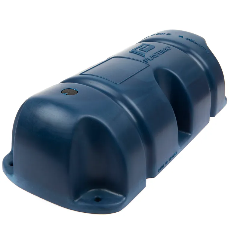 Plastimo bryggefender 1/2-profil - 18x40cm (Blå)