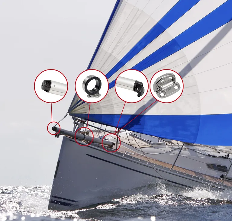 Selden Gennakerspyd 99 mm, maks lengde: 3160 mm