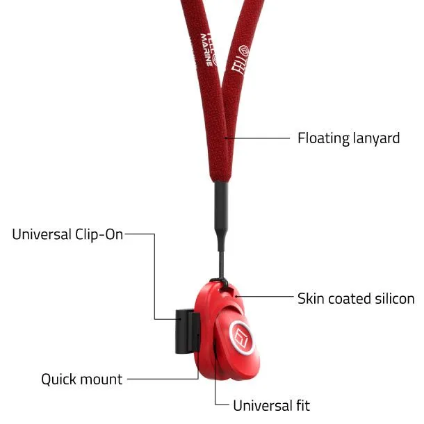 WiMEA MOB+ xTAG halsbånd for trådløs MOB+ enhet