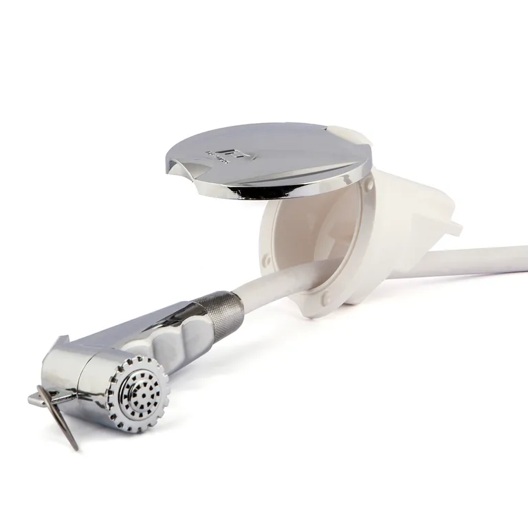 Plastimo Deck Shower dusj med slange (krom)