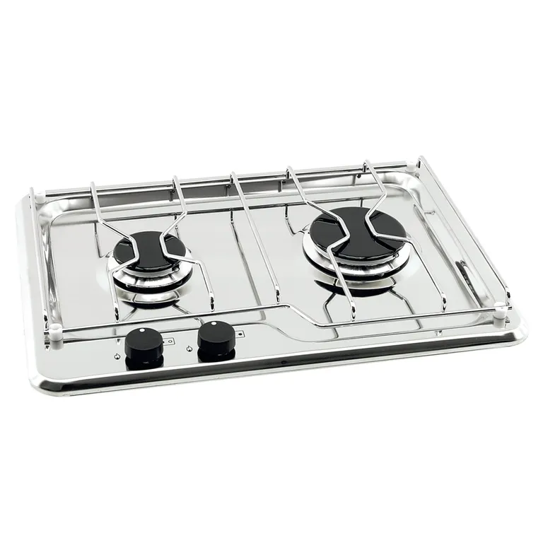 Techimpex nedfellbart kokeapparat med 2 bluss