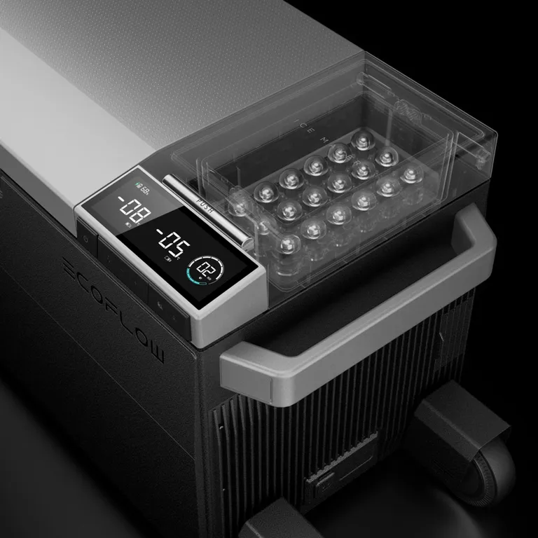 EcoFlow Glacier kjøle/fryseboks m/isbitmaskin, 38 l