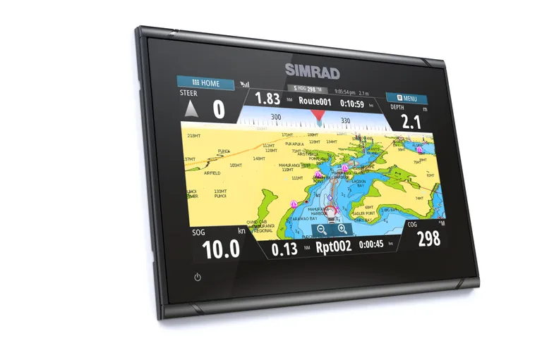 Simrad GO9 XSE kartplotter med ekkolodd