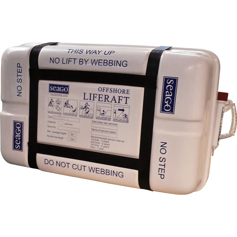 Seago Sea Cruiser ISO 9650-2 redningsflåte for 4 personer (Container)