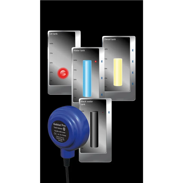 Gobius PRO tanksensor med Bluetooth (3 sensorer)