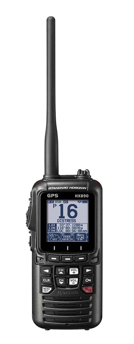 Standard Horizon HX890E håndholdt VHF med GPS og DSC