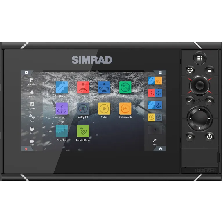 Simrad NSS7 evo3 kartplotter med ekkolodd