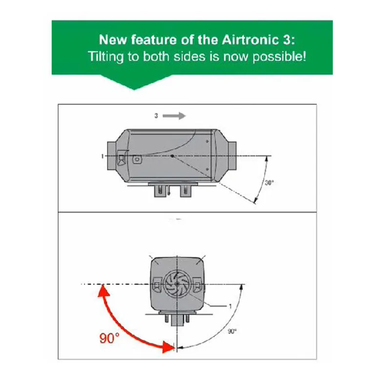 Eberspächer Airtronic M3 D4R luftvarmer (24V)