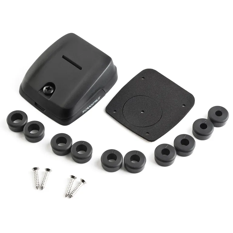 Scanstrut DS-HD10-BLK, 10 mm kabelgjennomføring