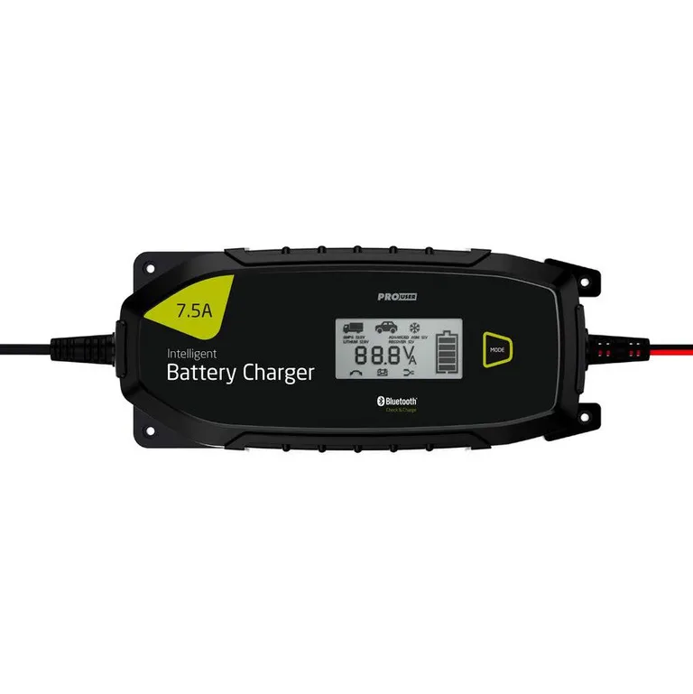 Pro User batterilader med Bluetooth 12v/24v 7,5A