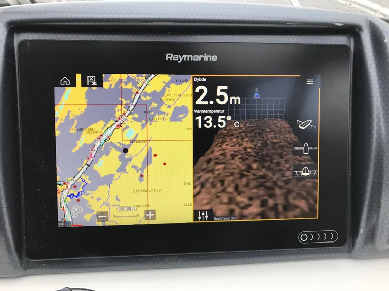 Raymarine Axiom 9 RV 9" kartplotter med ekkolodd