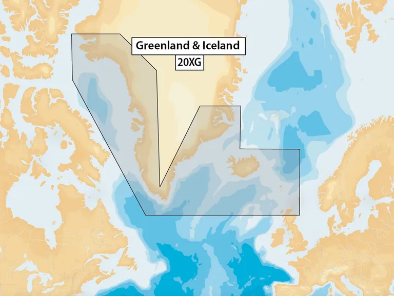 Navionics+ elektroniske sjøkart (SD/MicroSD)