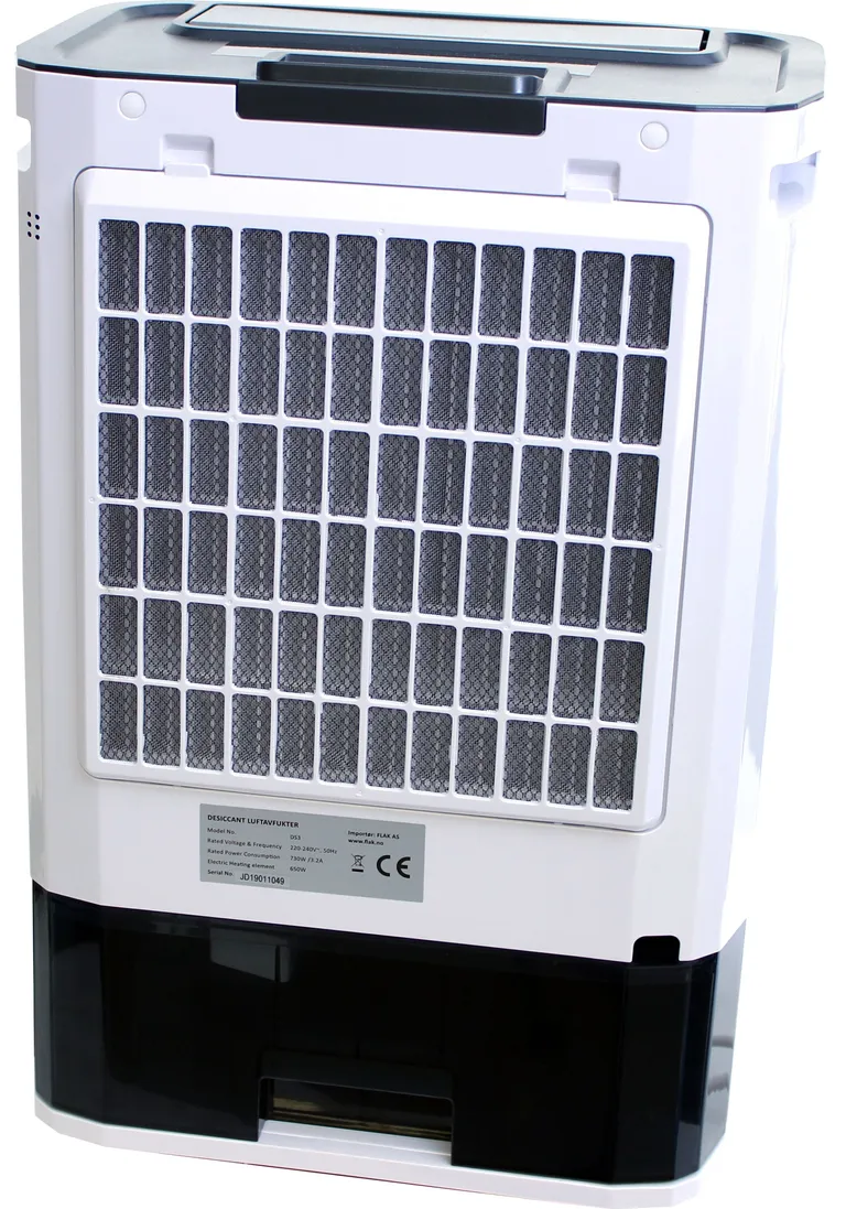 1852 DS3 luftavfukter med tørekerotor og varmeelement, 220V