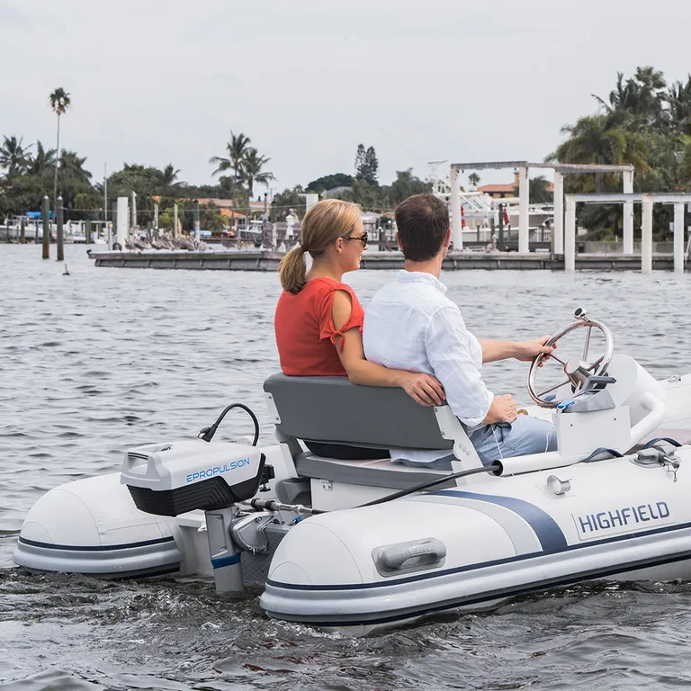 ePropulsion Spirit 1.0 Evo Remote elektrisk påhengsmotor (kort stamme)