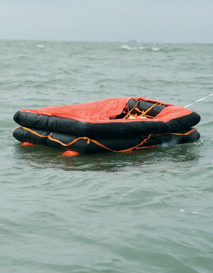 Seago Sea Cruiser ISO 9650-2 redningsflåte for 6 personer (Bag)