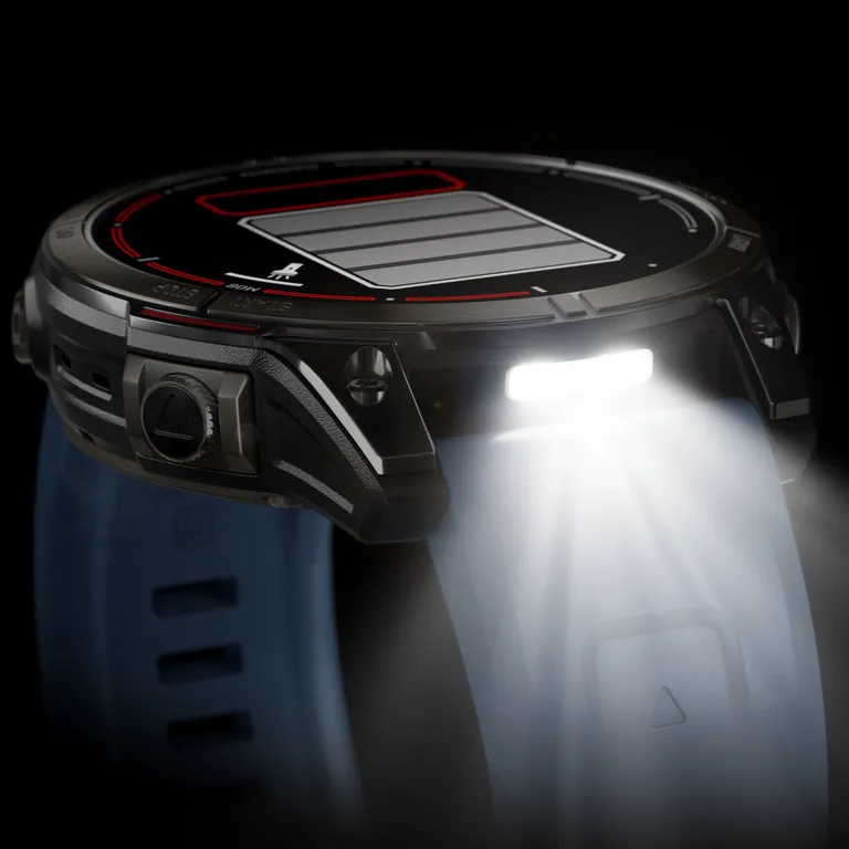 Garmin quatix 7 Pro, 47 mm maritim smartklokke, AMOLED-skjerm, multibånd GPS, silikonrem