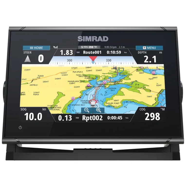 Simrad GO9 XSE kartplotter med ekkolodd