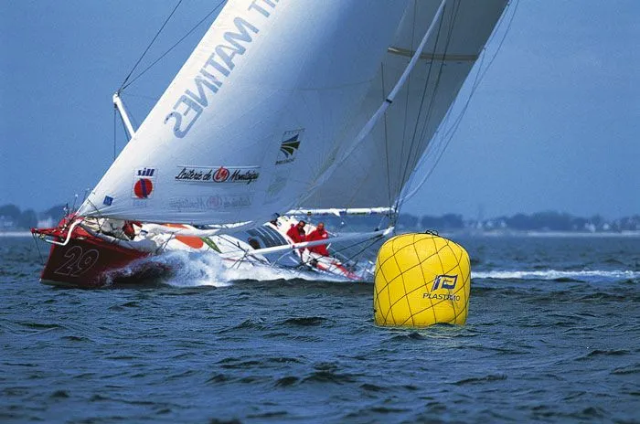 Plastimo regatta oppblåsbar rundingsbøye 90cm