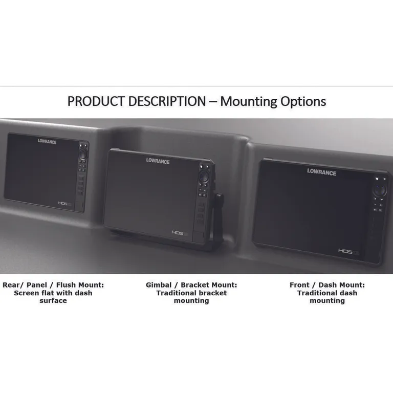 Lowrance HDS-12 LIVE kartplotter uten svinger