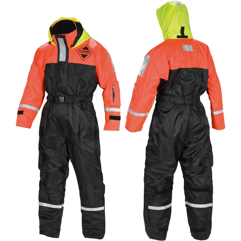 Fladen 848R flytedress (orange/svart)