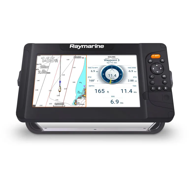 Raymarine Element 9S 9"kartplotter med ekkolodd