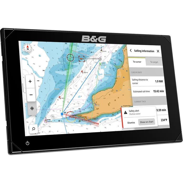 B&G Zeus S 9" kartplotter med seilfunksjoner