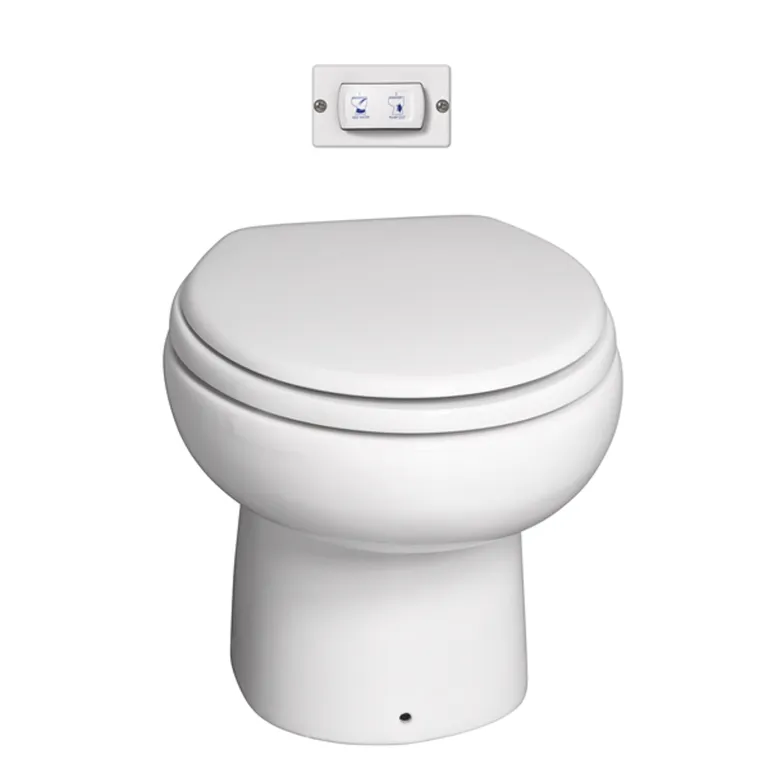 Sanimarin SN31C elektrisk toalett, 24V med manuelt kontrollpanel