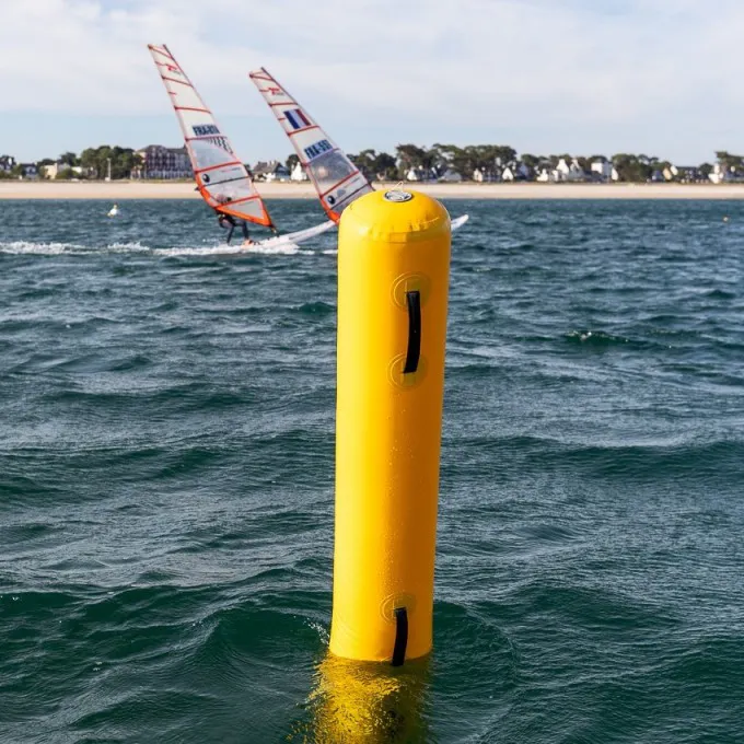 Plastimo oppblåsbar treningsmerke og rundingsbøye