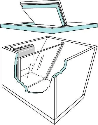 Isoleringsplater for selvbygging av kjøleboks