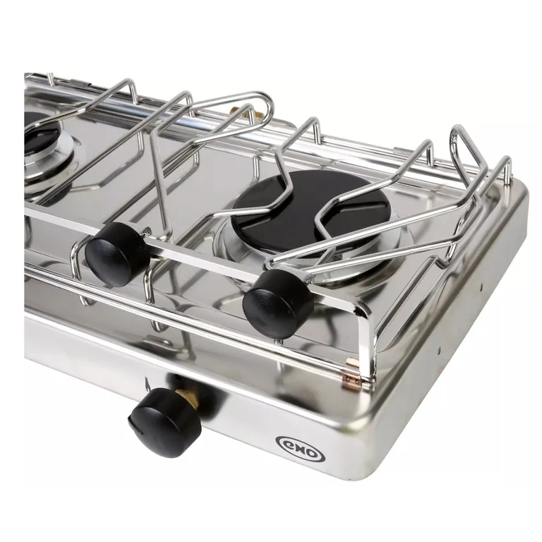 Eno gass kokeapparat med 2 bluss frittstående