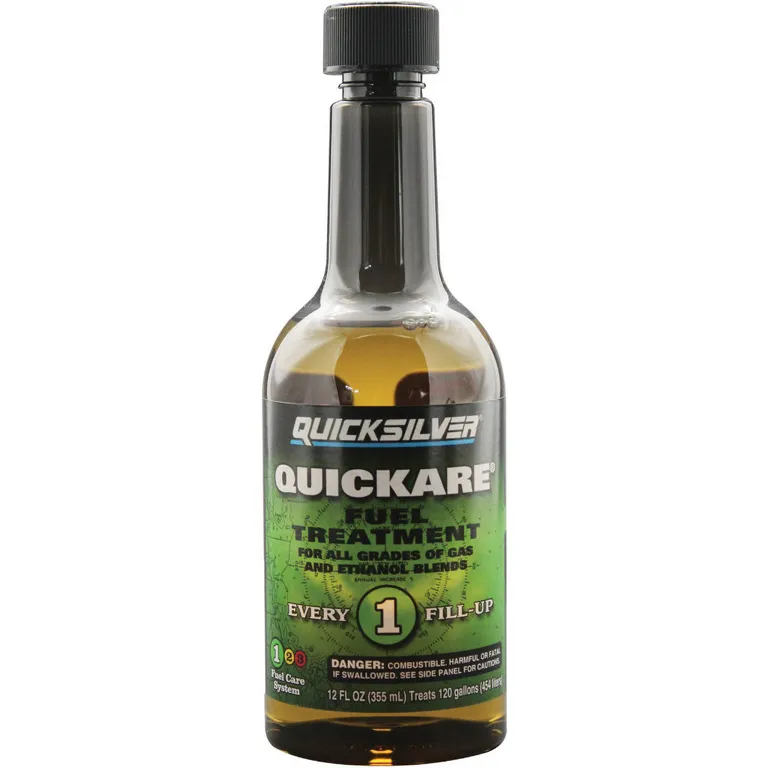 Quicksilver Quickare Fuel Treatment bensintilsetning 355ml