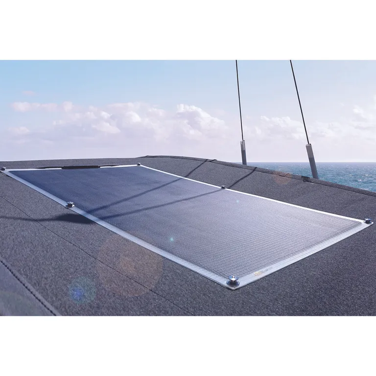 SUNBEAMsystem 116W TOUGH Carbon QuickFix fleksibelt og flushmontert solcellepanel