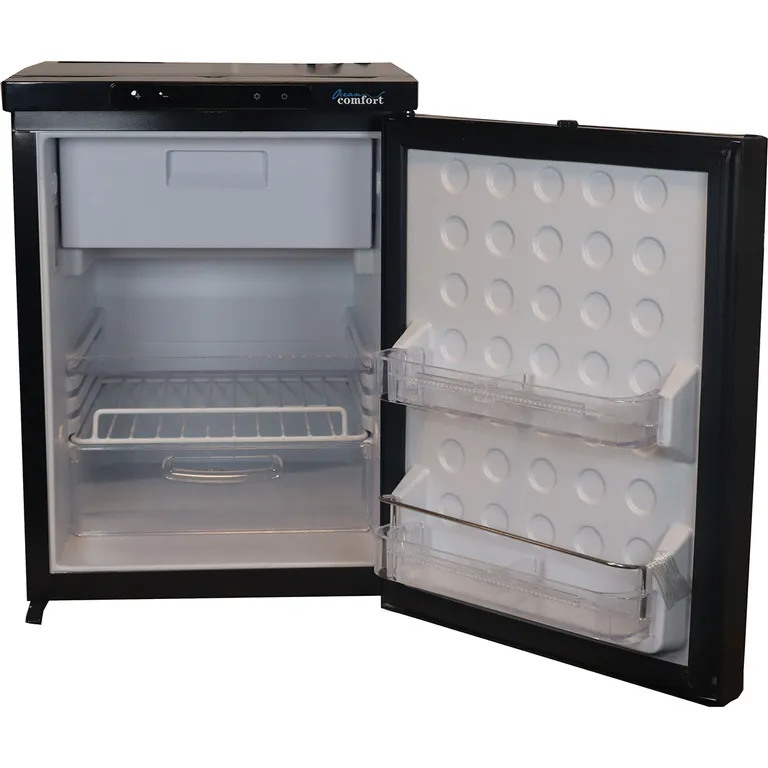 Ocean Comfort CR50X kjøleskap med grå / sølv front 12 / 24Volt