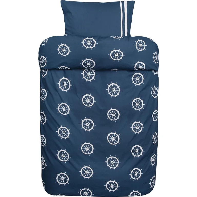 Høie Søgne 140-200 cm sengesett med maritimt design