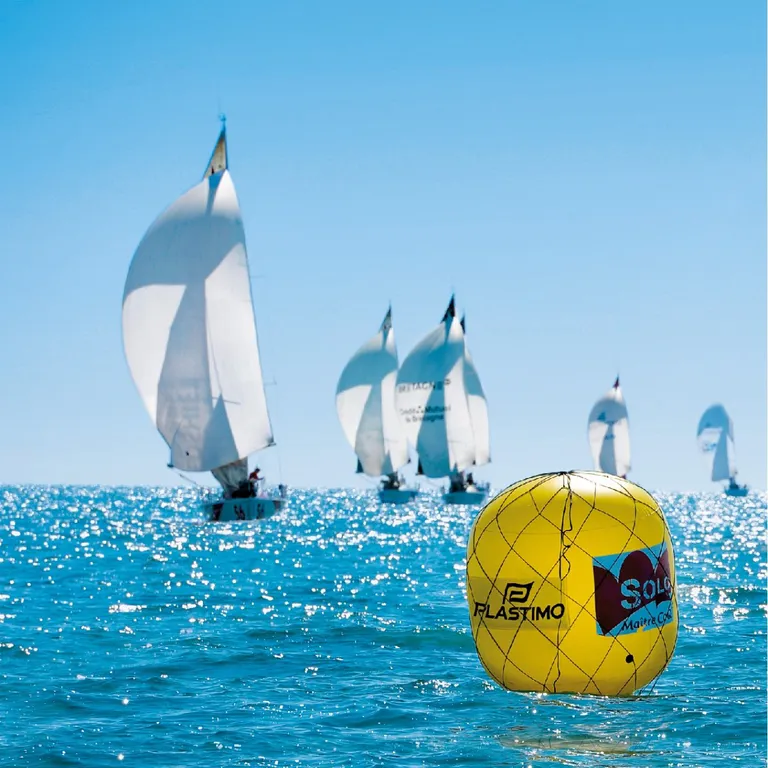 Plastimo regatta oppblåsbar rundingsbøye 90cm