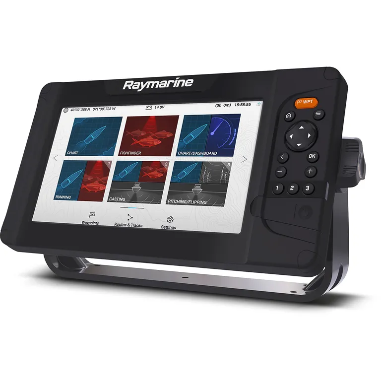 Raymarine Element 9HV 9" kartplotter med ekkolodd inkl. giver