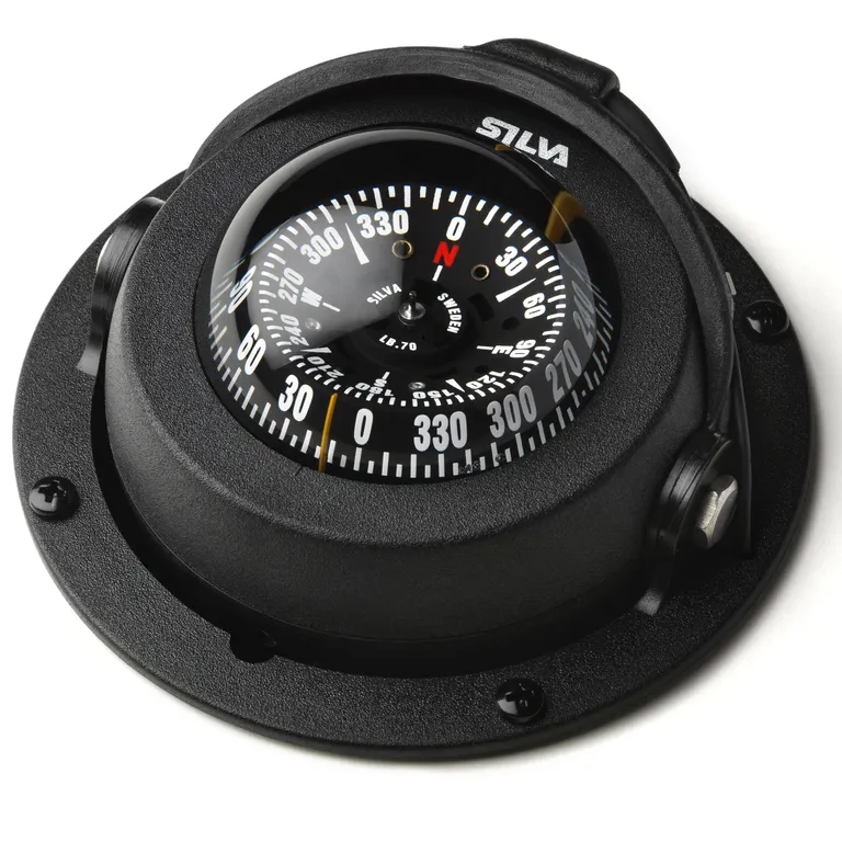 Silva 70NBC/FBC brakettmontert kompass med belysning
