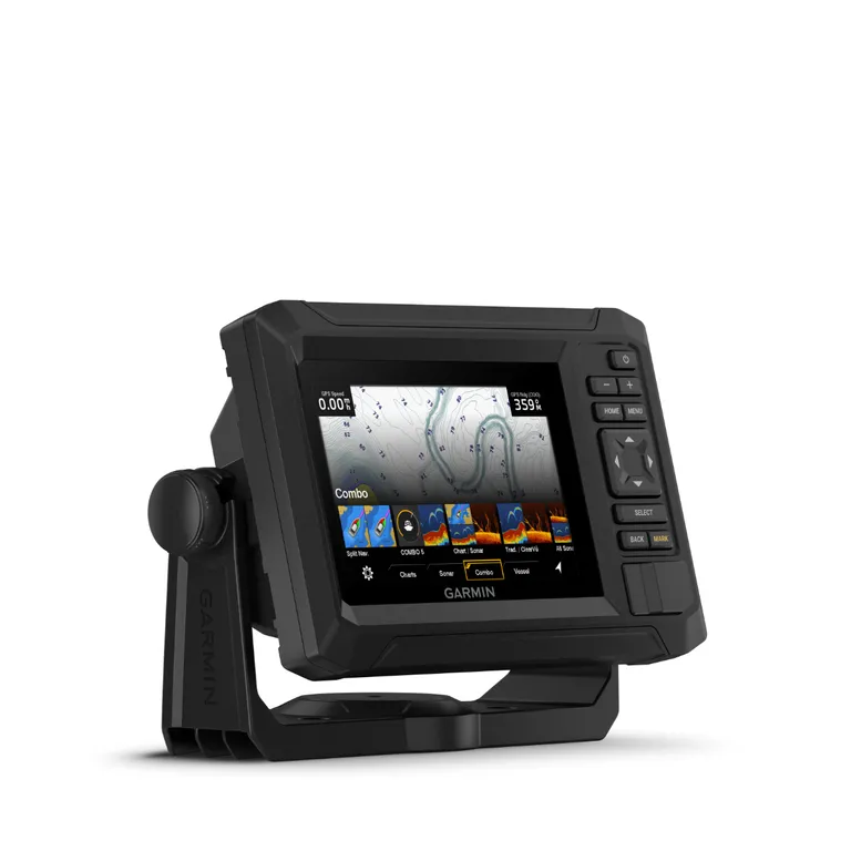 Garmin Echomap UHD2 52cv 5" kartplotter med ekkolodd, inkl. hekksvinger