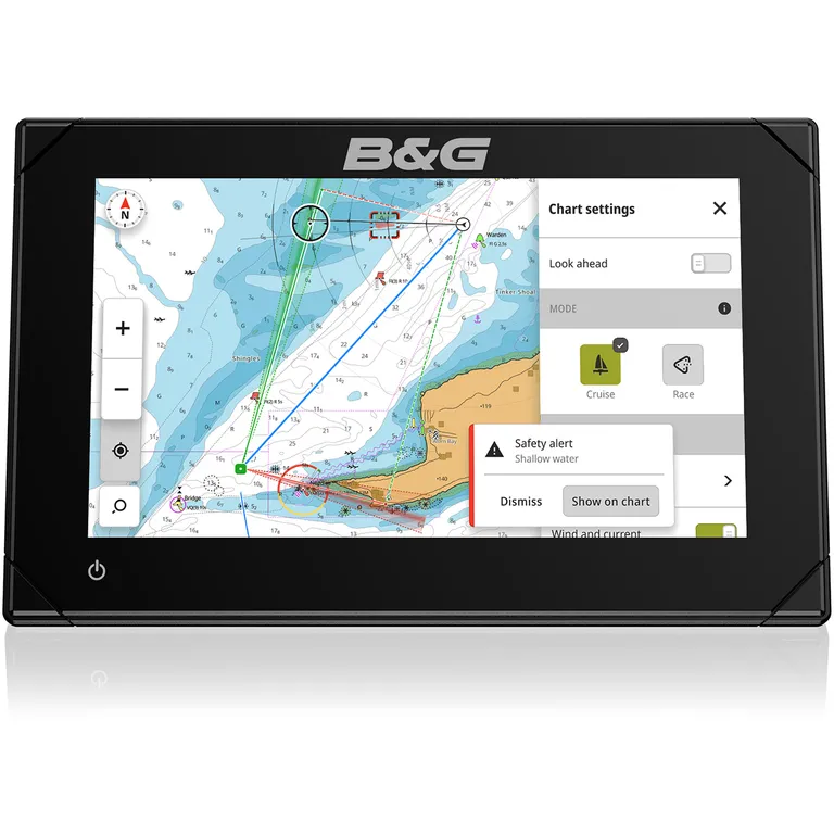 B&G Zeus S 7" kartplotter med seilfunksjoner