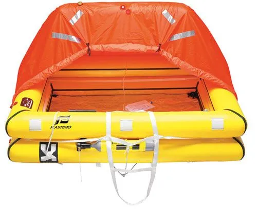 Plastimo ISO 9650-1 Type 1 Gruppe A<24t for 6 personer (Container)