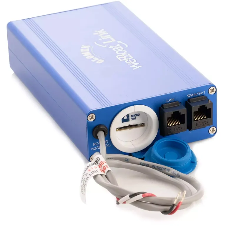 Glomex WebBoat LINK 4G og WiFi router med ekstern antenne