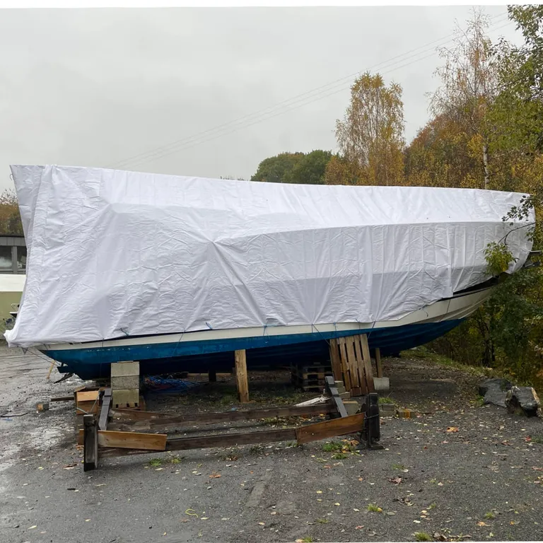 Red Duty Dekkstativ Aluminium for båter 19-25 fot, mønelengde 7,5 m