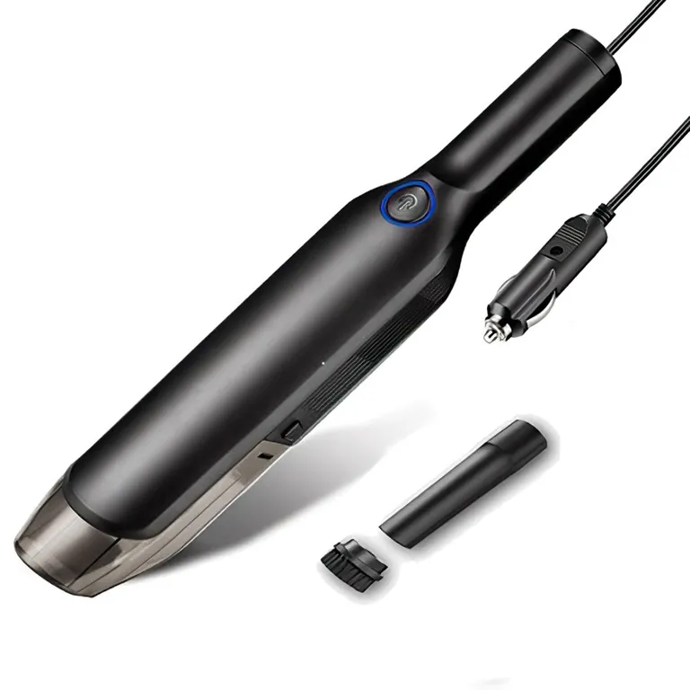 Støvsuger håndholdt sort 12V