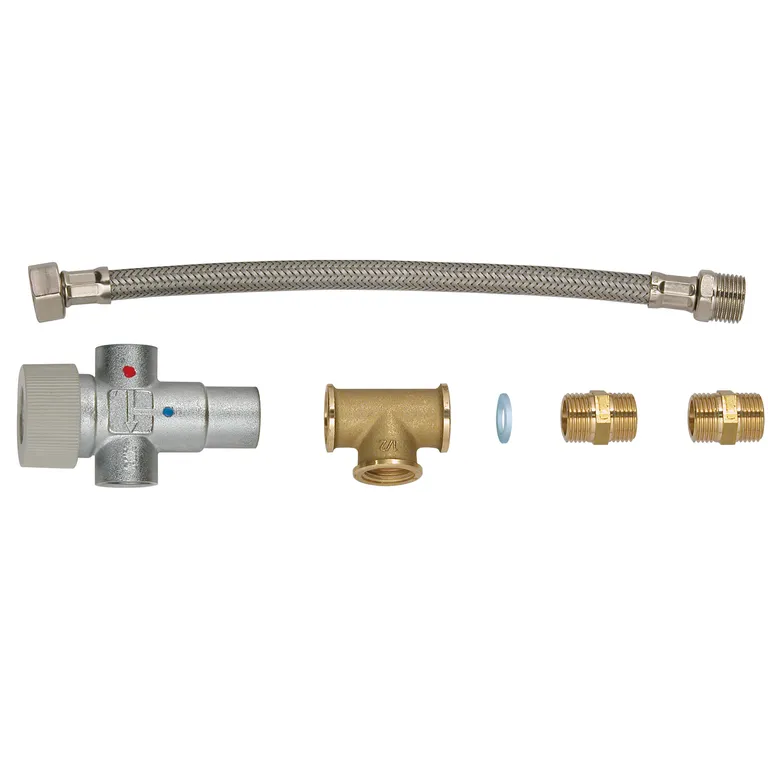 Quick termostatventilsett til varmtvannstanker